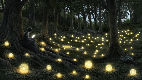 Forest Reader: Glowing Orbs