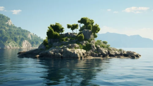 Tranquil Island in Naturalistic Style | Unreal Engine Render