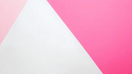 Pastel Pink and White Abstract