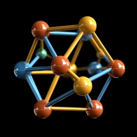 Abstract Sphere and Rod Design