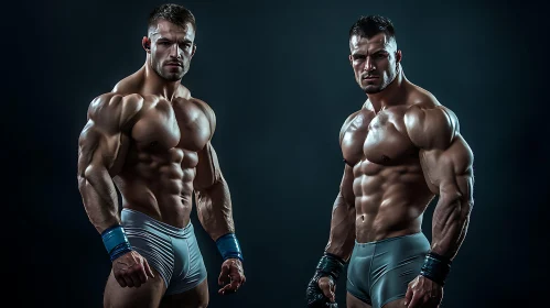 Strong Men Showcase Physique