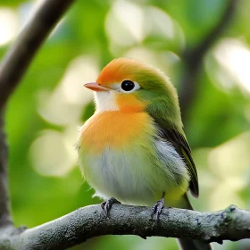 Colorful Bird Portrait
