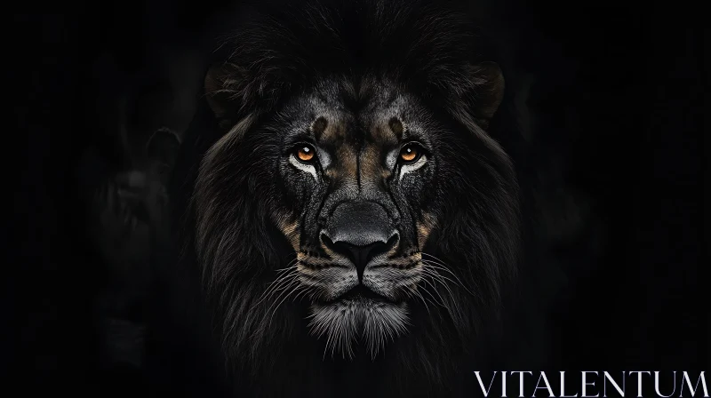 AI ART Majestic Lion