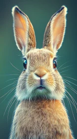 Cute Bunny Close-Up