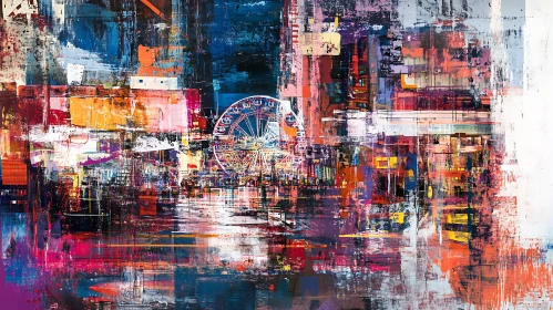 Urban Abstract Painting