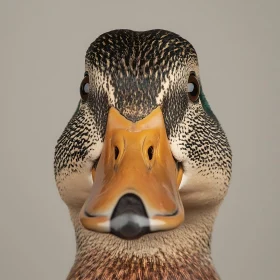 Detailed Duck Close-Up