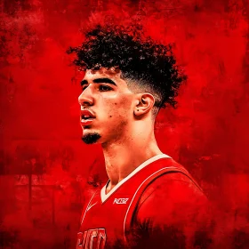 Red Hues Portrait