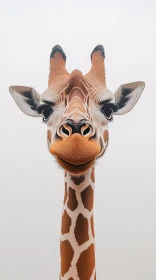 Face of a Giraffe Photo