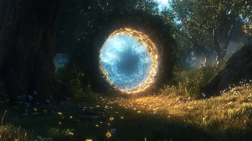 Forest Portal to Another World