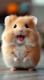 Charming Fluffy Hamster