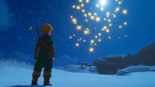 Night Sky Fantasy Art