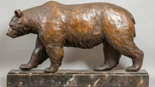 Bronze Animal Art Piece