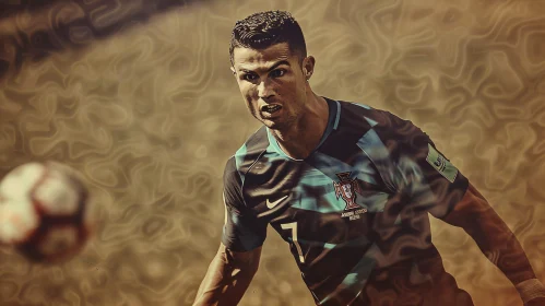 Cristiano Ronaldo Intense Moment