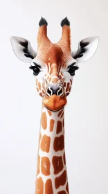 Majestic Giraffe Headshot