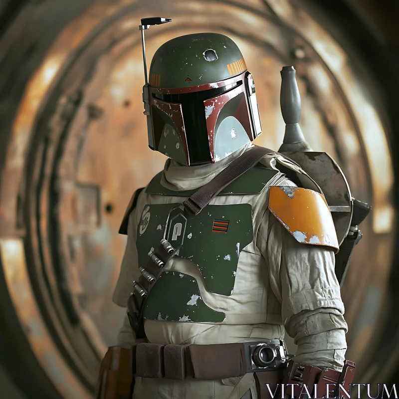 AI ART Boba Fett Standing