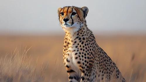 Cheetah in Grasslands