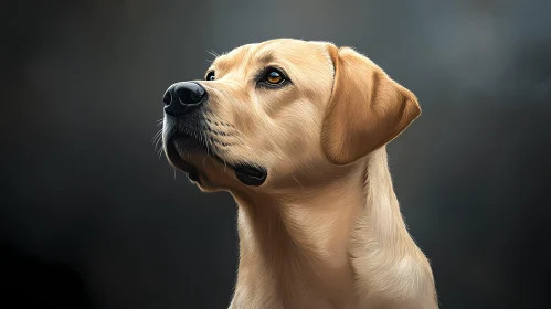 Artistic Labrador Portrait