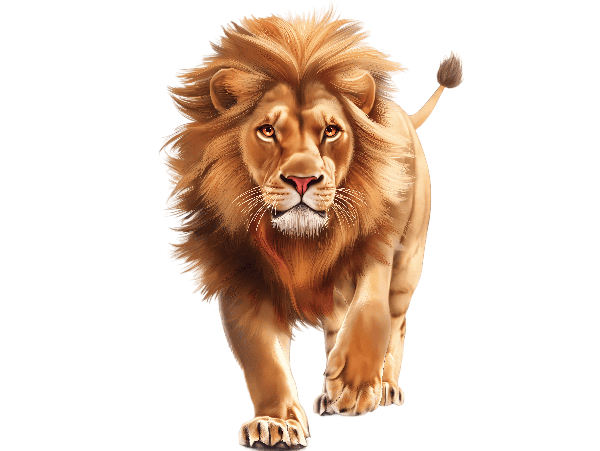 POD Design Majestic Lion T-Shirt Design