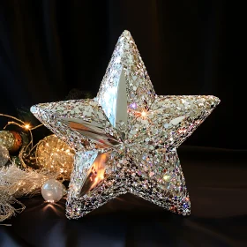 Sparkling Star Christmas Decoration