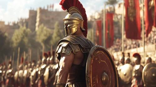 Ancient Roman Warrior