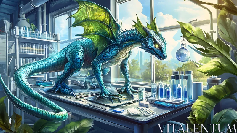 AI ART Laboratory Dragon: A Scientific Study