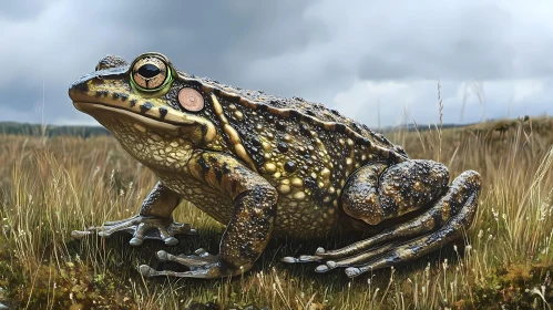 Frog in Natural Wetland