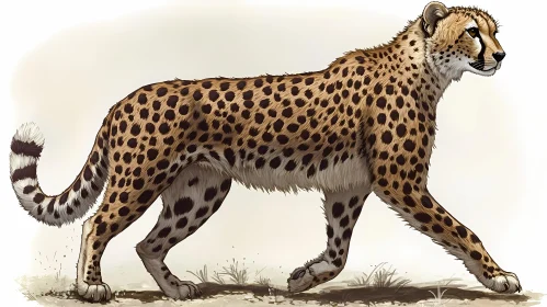 Cheetah Illustration