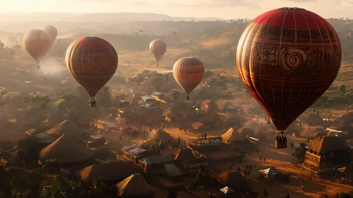 African Sunrise Balloon Ride