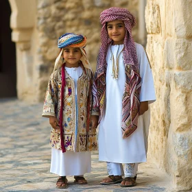 Young Boys in Traditional Dress