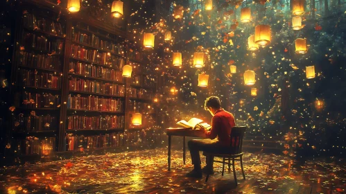 Illuminated Study: A Reader's Paradise