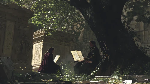 Ancient Knowledge: Reading Under the Old Tree