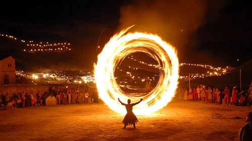 Night Fire Circle Ceremony