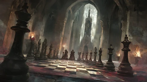 Chess Game Art