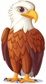 Animated Eagle Character Design