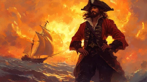 A Pirate's Fiery Voyage