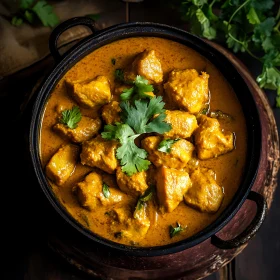 Golden Chicken Curry Pot