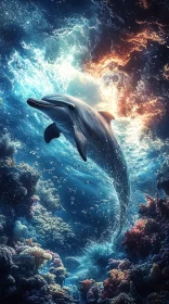 Dolphin in Oceanic Splendor