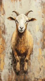 Textured Animal Painting