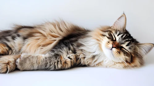 Tranquil Feline Resting