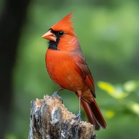 Northern Cardinal Portrait