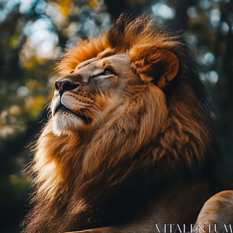 Lion in Sunlight