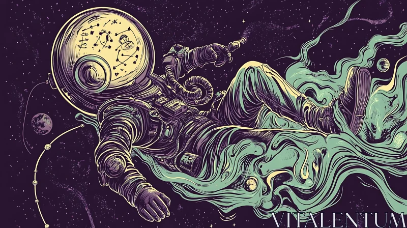 Cosmic Dream: An Astronaut's Journey