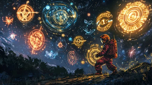 Cosmic Astronaut Observation