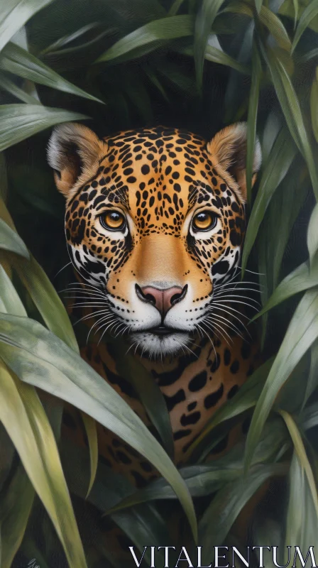 Jungle Jaguar Portrait