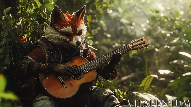 Forest Fox Musician