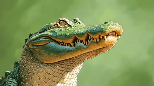 Artistic Reptilian Portrait