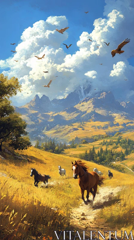 Mountain Meadow Horse Run