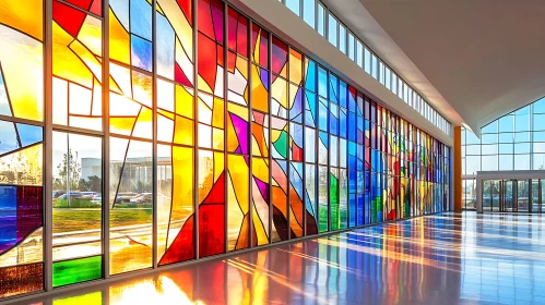 Architectural Stained Glass Art