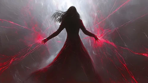 Scarlet Woman Unleashing Power
