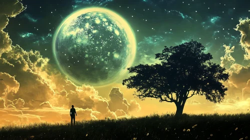 Fantasy Planet Landscape